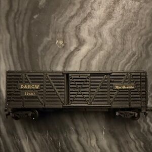 Stanley Black Model Train Car